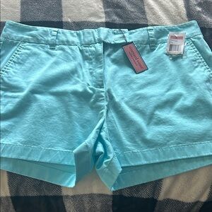 Vineyard Vines Women's Turquoise Pool Side Shorts size 12 NWT